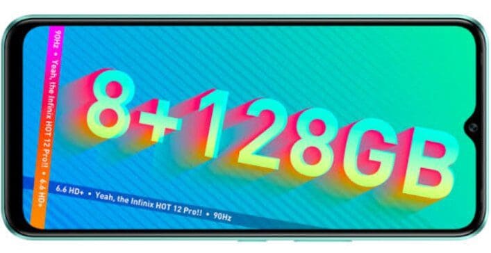 Infinix Hot 12 Pro Screen
