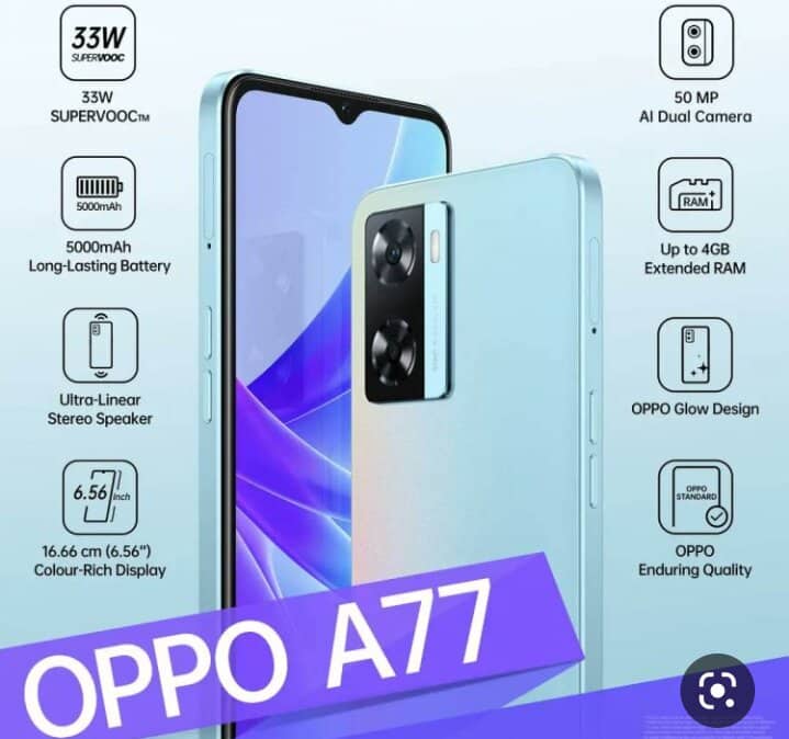 Oppo A77 4G Camera