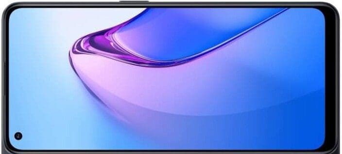 oppo reno 8Z Screen