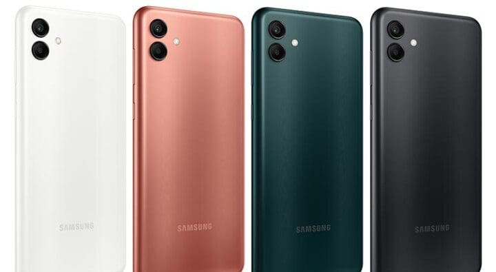 Samsung Galaxy A04 Colors