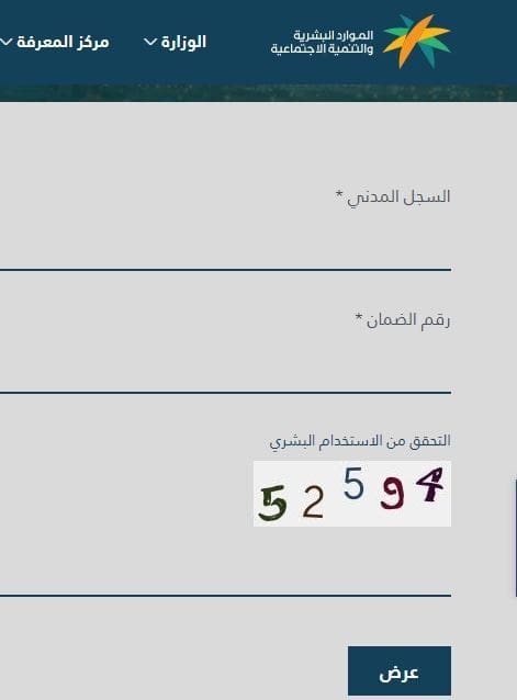 التسجيل بالضمان الاجتماعي
