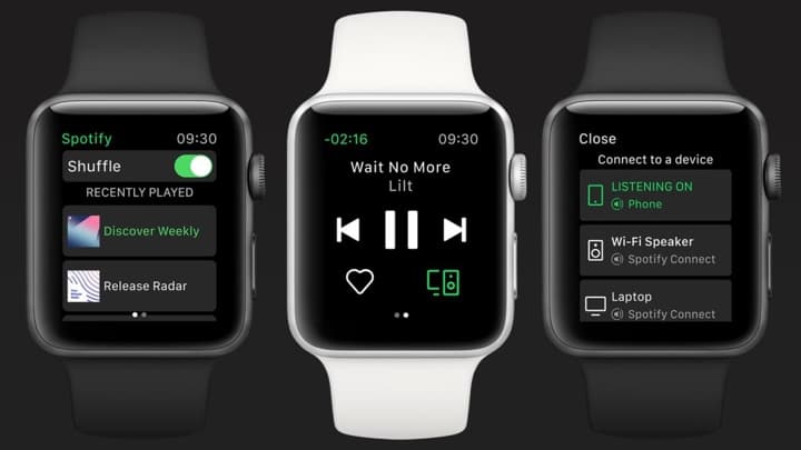 Spotify Apple watch