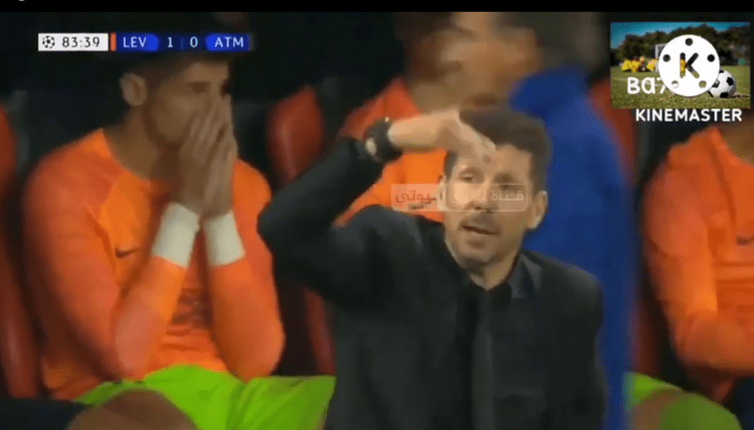 Leverkusen vs Atletico Madrid match