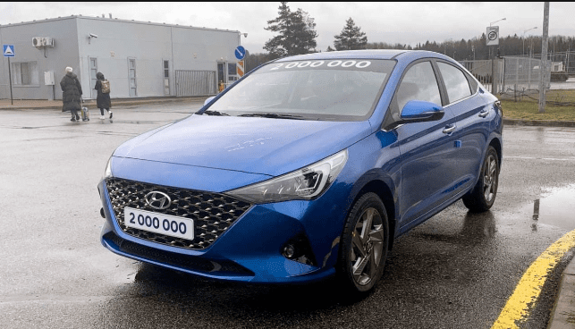 هيونداي اكسنت hyundai accent 2022