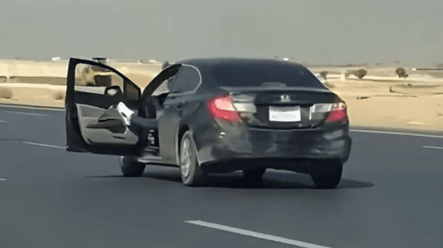 سائق طريق السويس المتهور