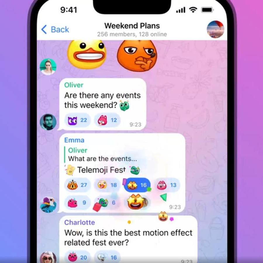 telegram emoji