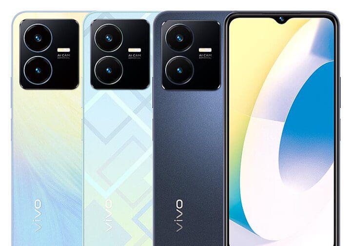 vivo Y22 Colors