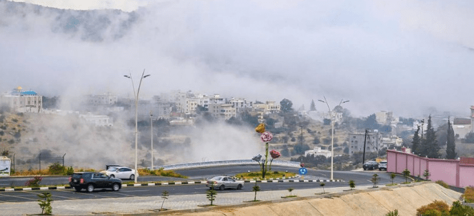 درجات الحرارة والأحوال الجوية في الخليج العربي