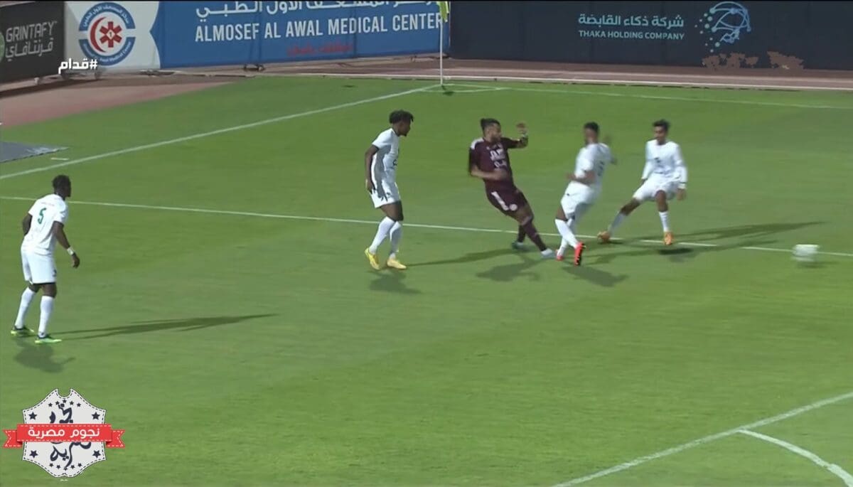 ركلة الجزاء الضائعة للفيصلي في مواجهة نجران