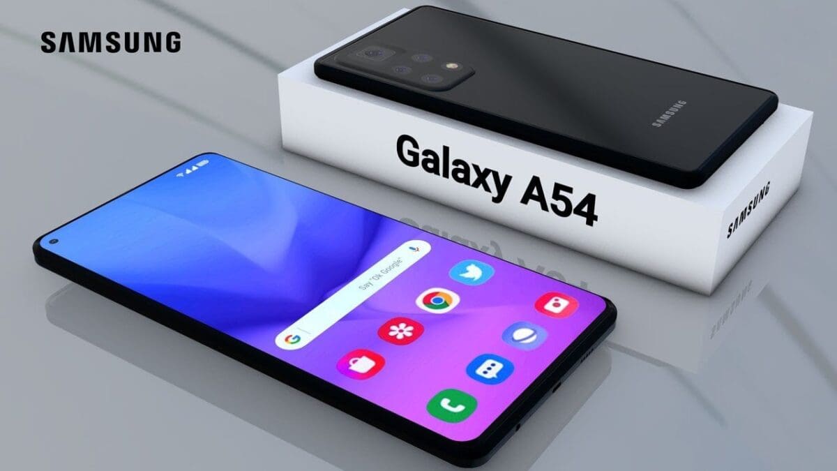 قبل الإطلاق الرسمي.. الكشف عن تصميم Samsung Galaxy A54 5G بشاشة عرض مثقوبة وكاميرات ثلاثية