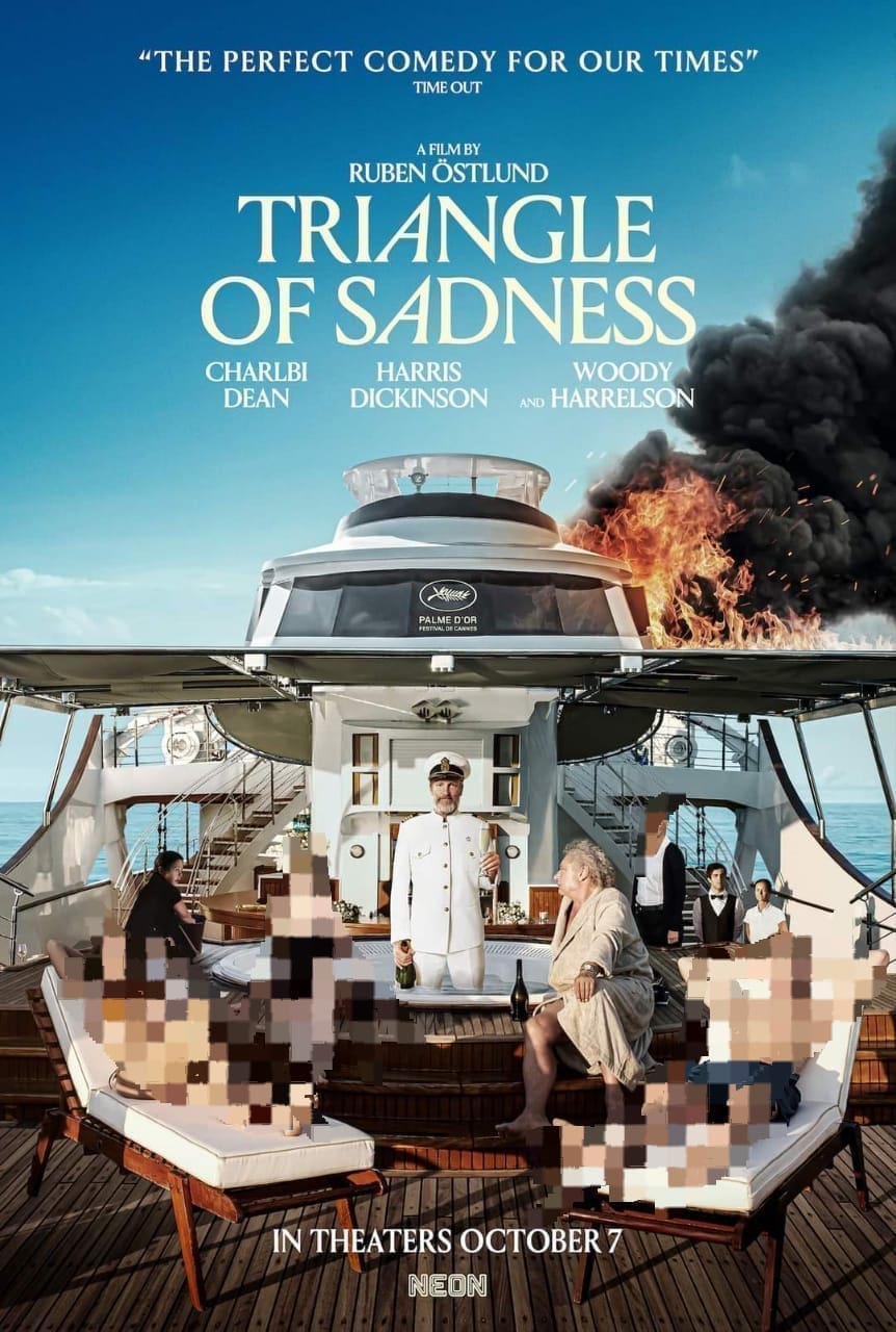 جائزة أفضل عمل فني في أوروبا لعام 2022 من نصيب فيلم Triangle of Sadness