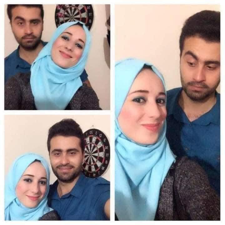 سماح سهيل وزوجها 
