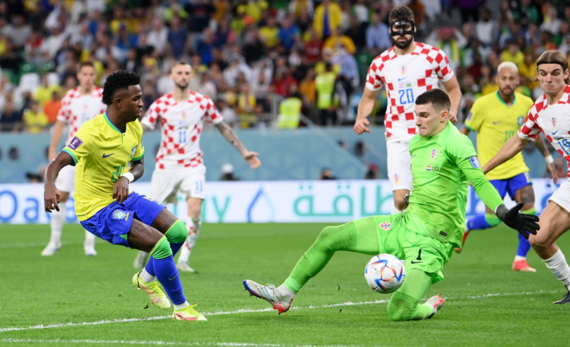 من لقاء البرازيل وكرواتيا - من حساب fifaworldcup_ar على تويتر