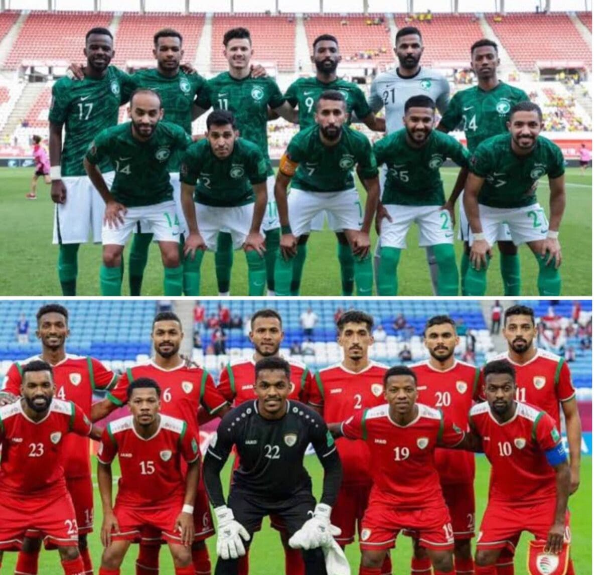 موعد مباراة المنتخب السعودي ضد المنتخب العماني في كأس الخليج 25