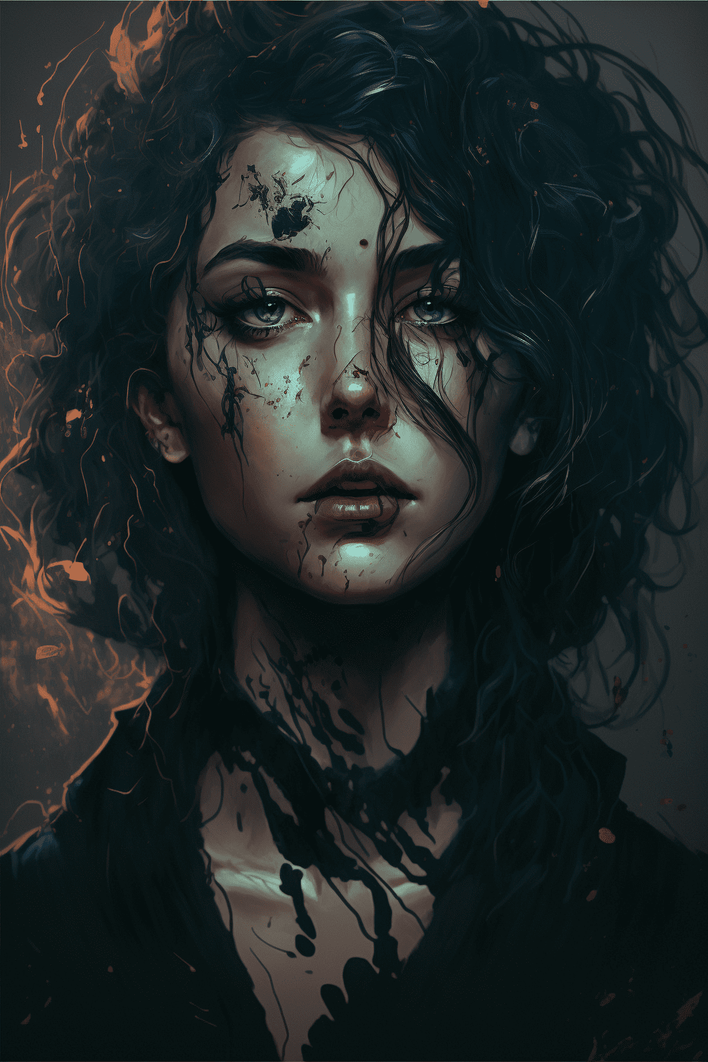 خلفيات سوداء للبنات