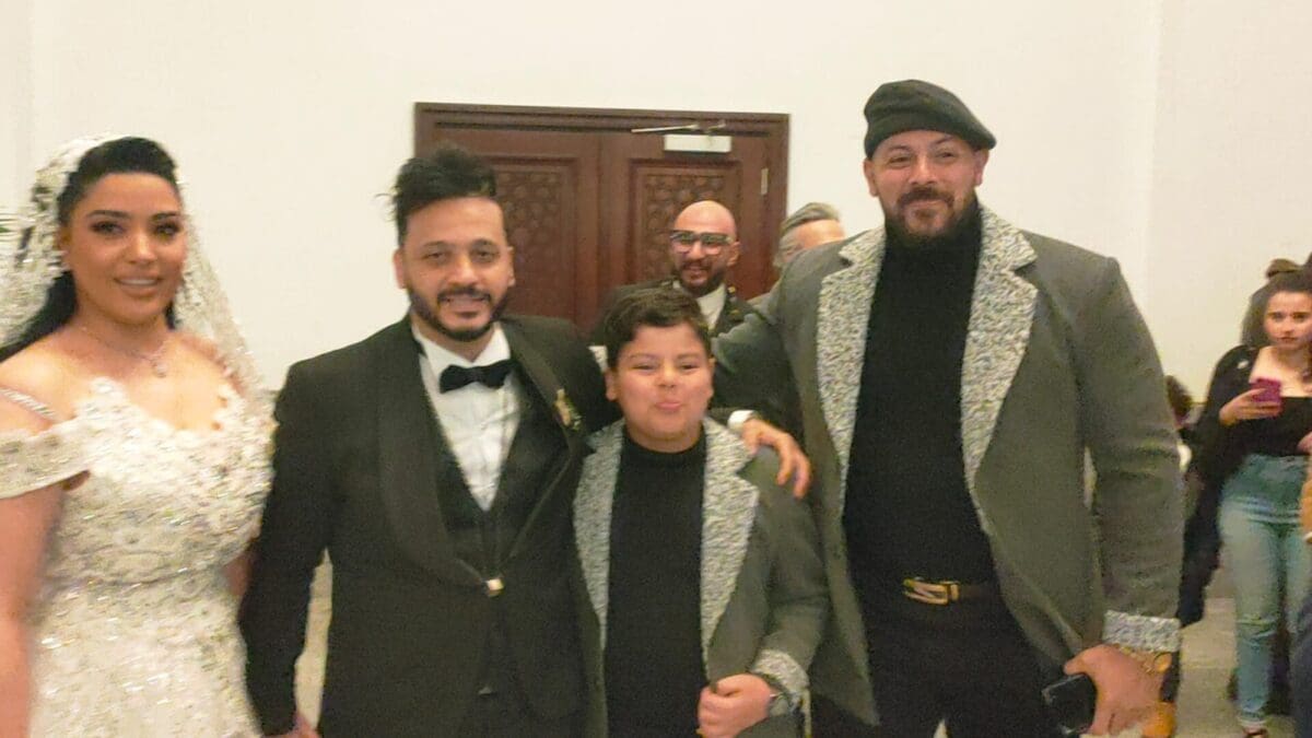 صور عقد قران الفنان إيساف 