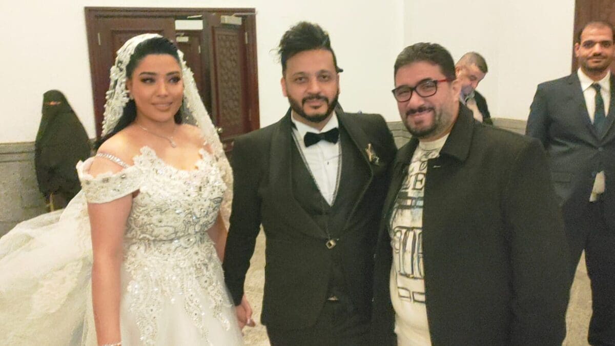 صور عقد قران الفنان إيساف 