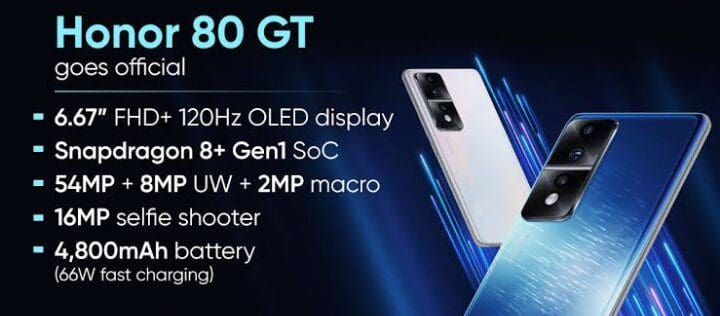 Honor 80 GT Series