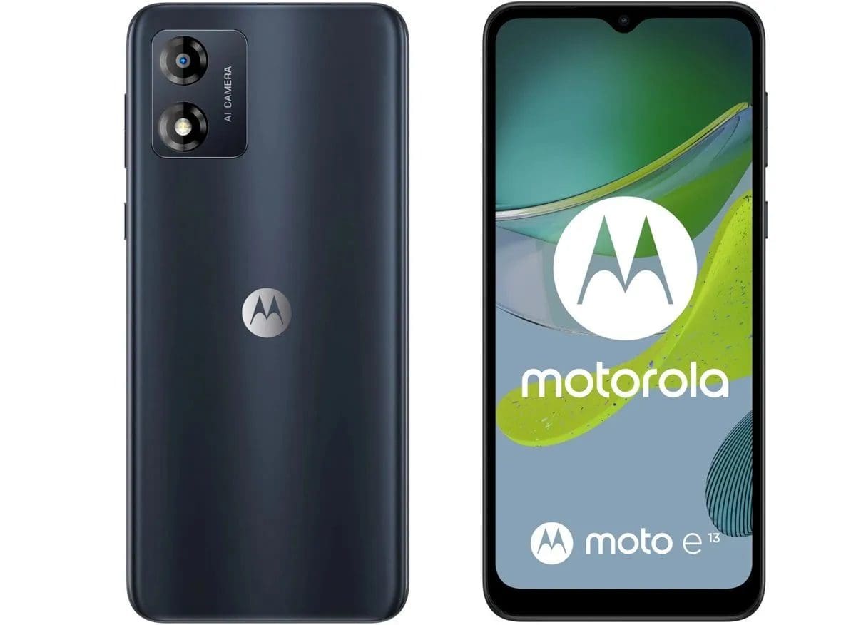 بسعر معقول إطلاق Moto E13 بتصميم أنيق ومواصفات رائعة