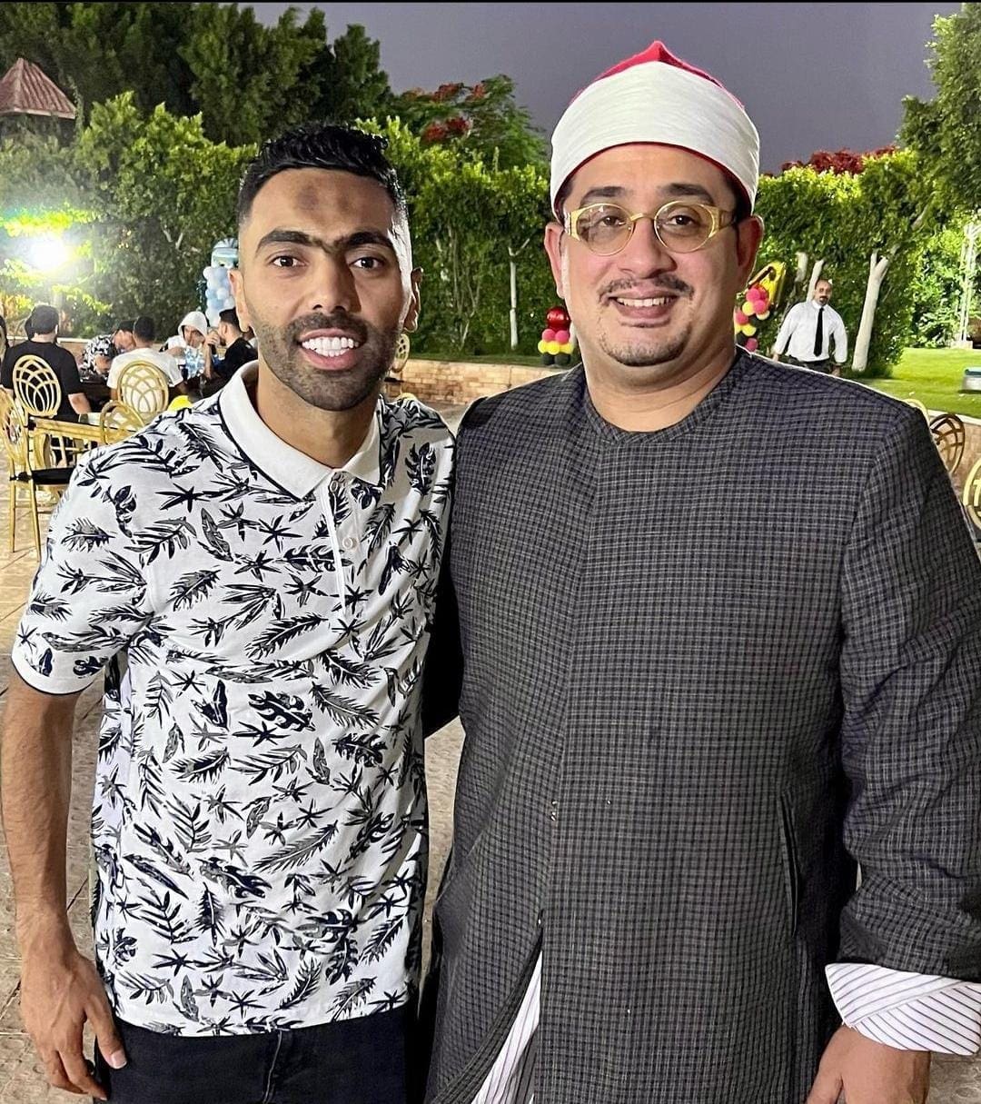 الشيخ محمود الشحات أنور قابلت كهربا قبل المباراة بأسبوعين ودعوت له ولدي أصدقاء من نجوم الفن والرياضة