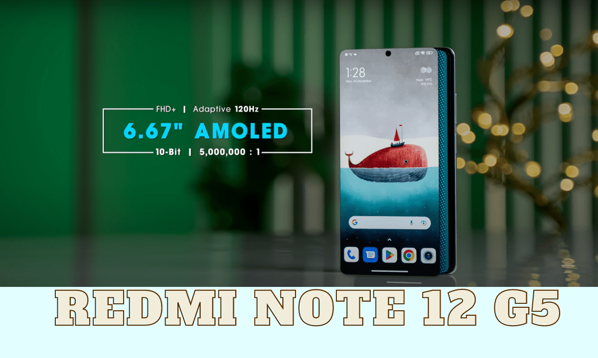 redmi note 12 g5