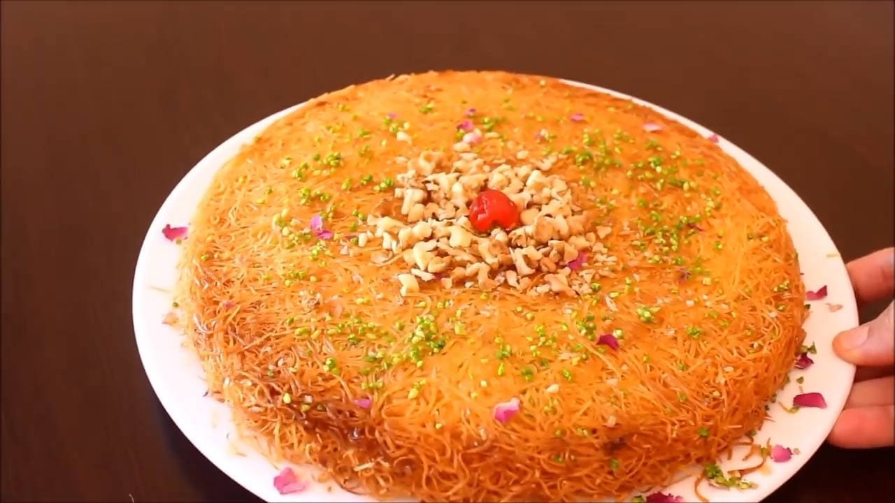 طريقة عمل الكنافة بالسمن البلدي