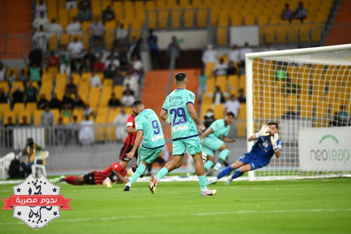 جانب من مواجهة الأهلي والرياض في الجولة 25 من دوري الدرجة الأولى السعودي 2023 (دوري يلو)