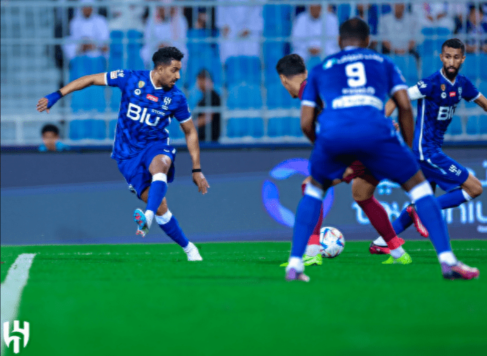 من حساب الهلال على تويتر