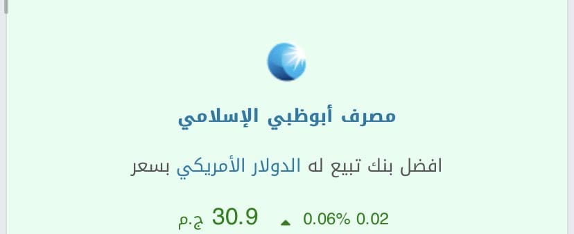 سعر الدولار في مصر 