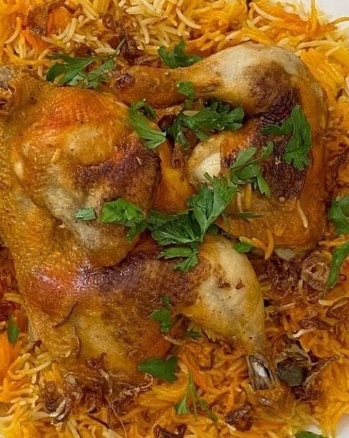 طريقة عمل المندي الدجاج
