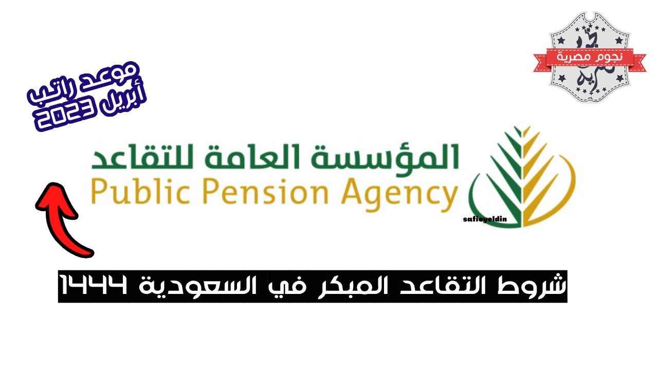 مؤسسة التقاعد توضح شروط التقاعد المبكر 1444