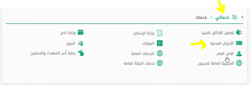 خطوات تجديد الهوية الوطنية عبر أبشر