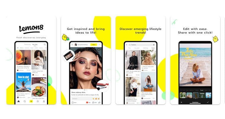 تطبيق Lemon8 بديل تيك توك وشبيه إنستجرام