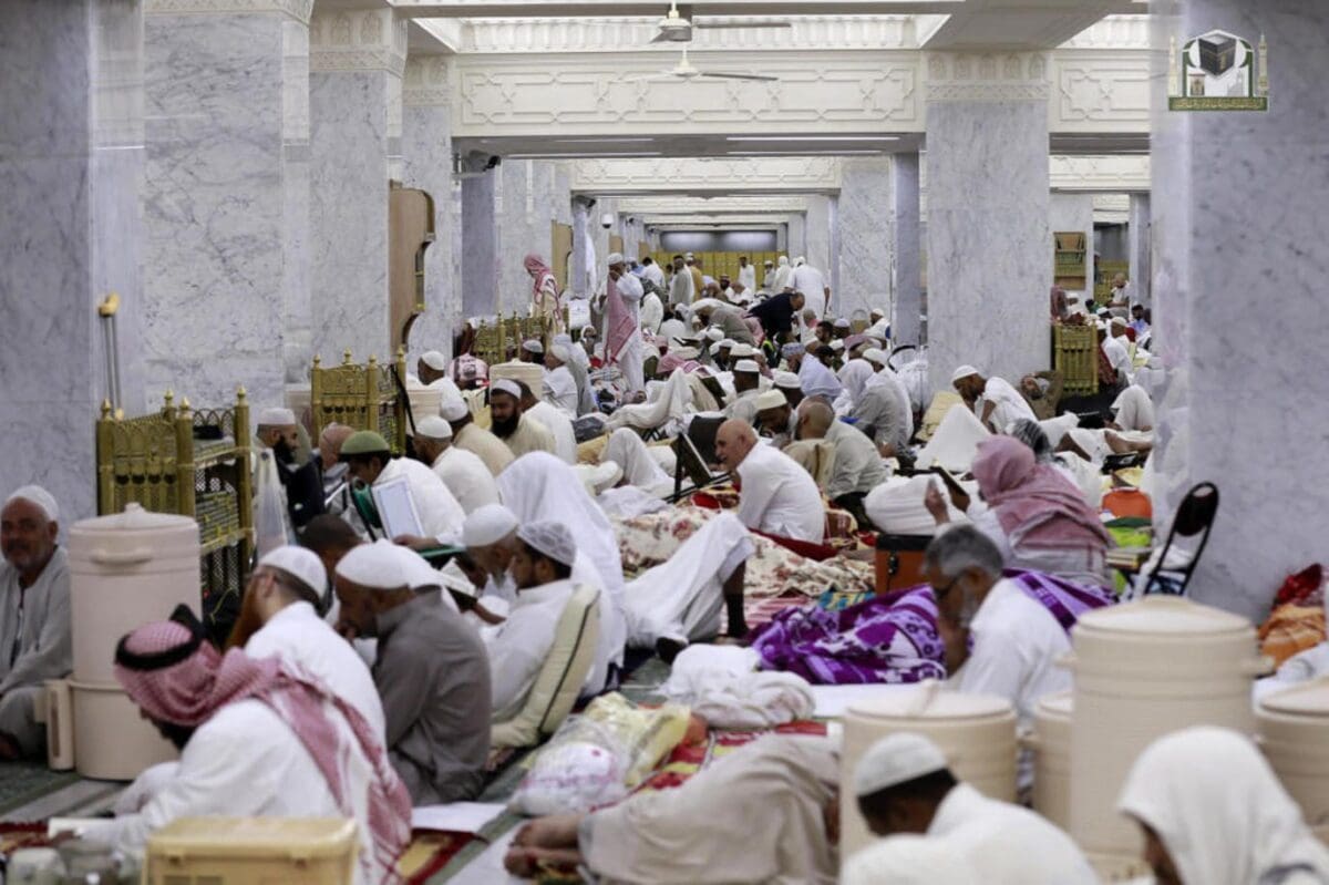 الاعتكاف في المسجد النبوي 1444