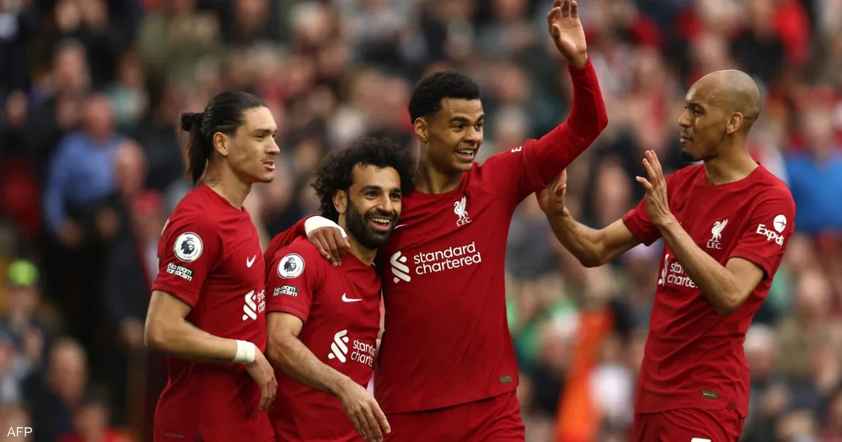 آمال ليفربول في الصعود لدوري الأبطال