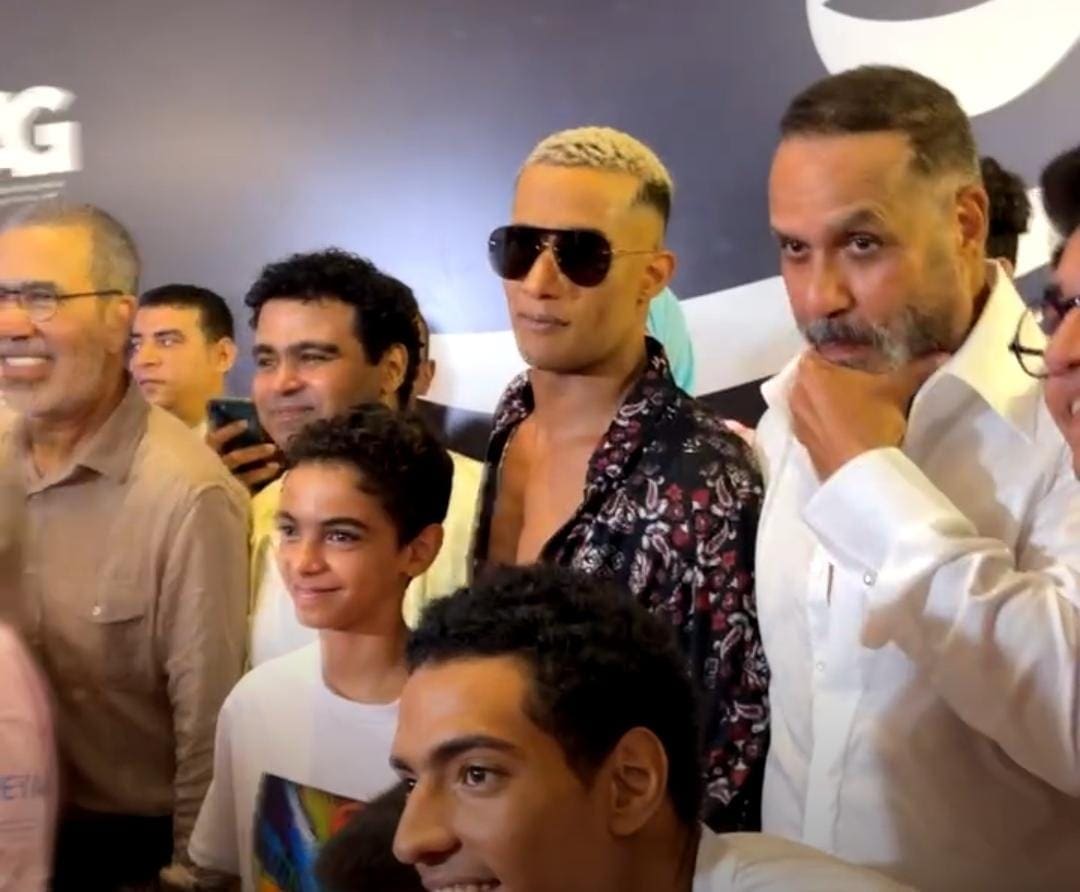 محمد رمضان في العرض الخاص فيلم ع الزيرو