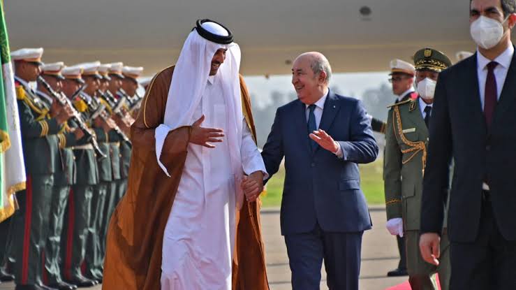 الرئيس الجزائري في زيارة رسمية إلى قطر