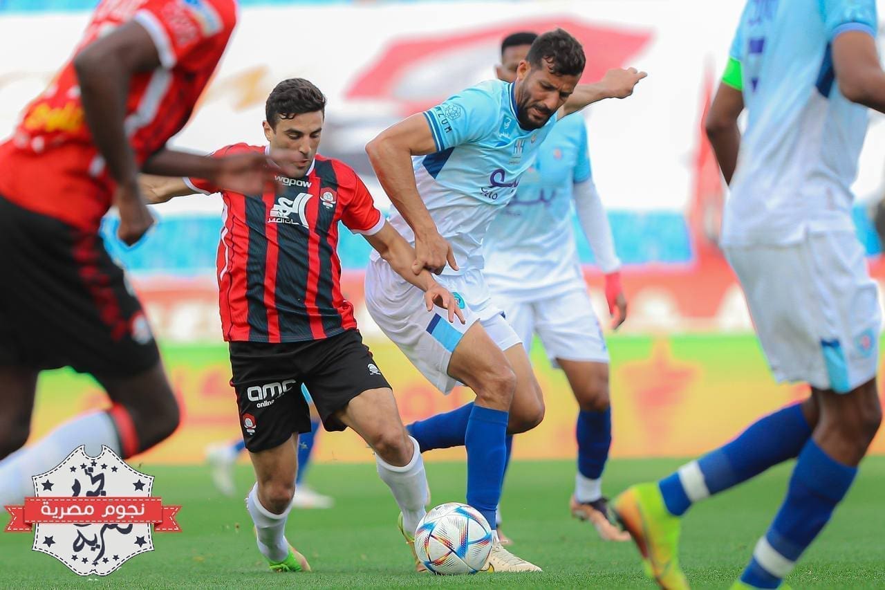 مباراة أبها والرائد في دوري روشن السعودي للمحترفين