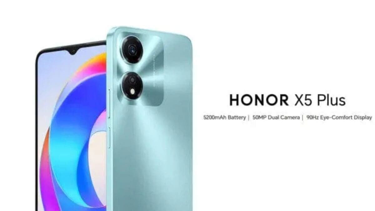 كشف النقاب رسميًا عن Honor X5 Plus.. هاتف ذكي رائع وصديق للميزانية