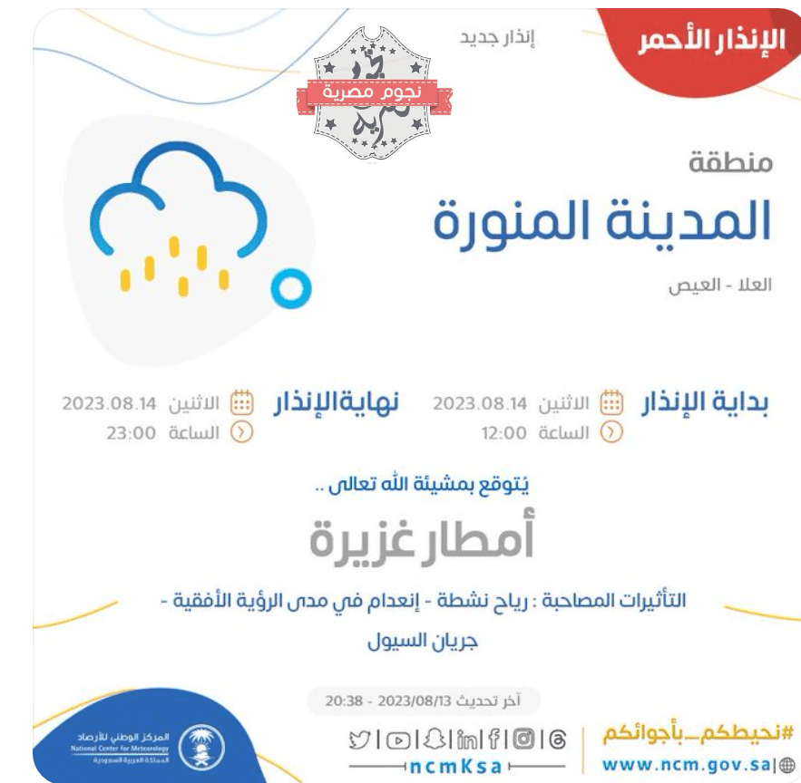 طقس المدينة المنورة 