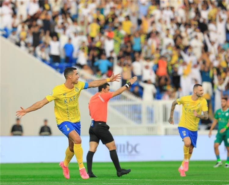 كرستيانو رونالدو وهدفه مع النصر السعودي 