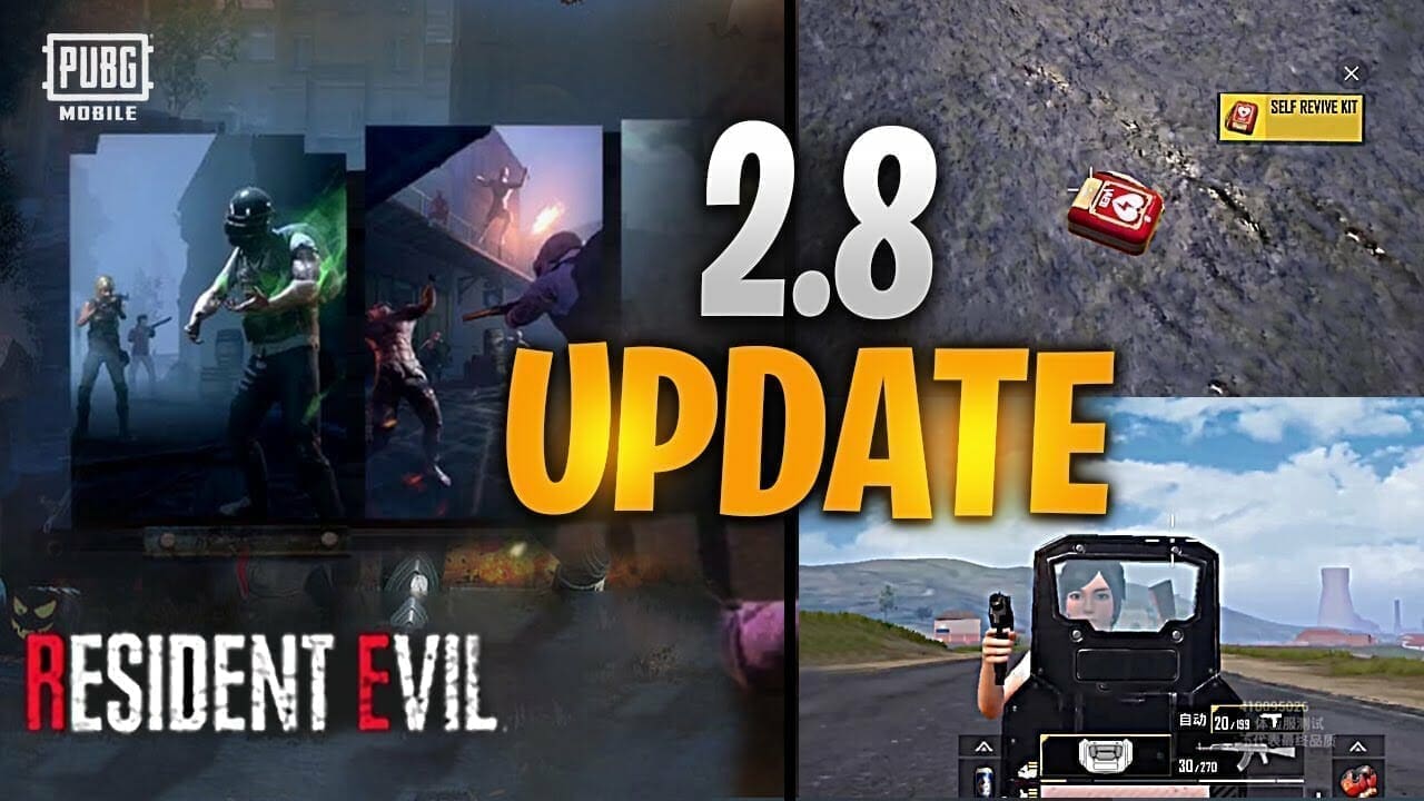 إضافات تحديث لعبة ببجي 2.8