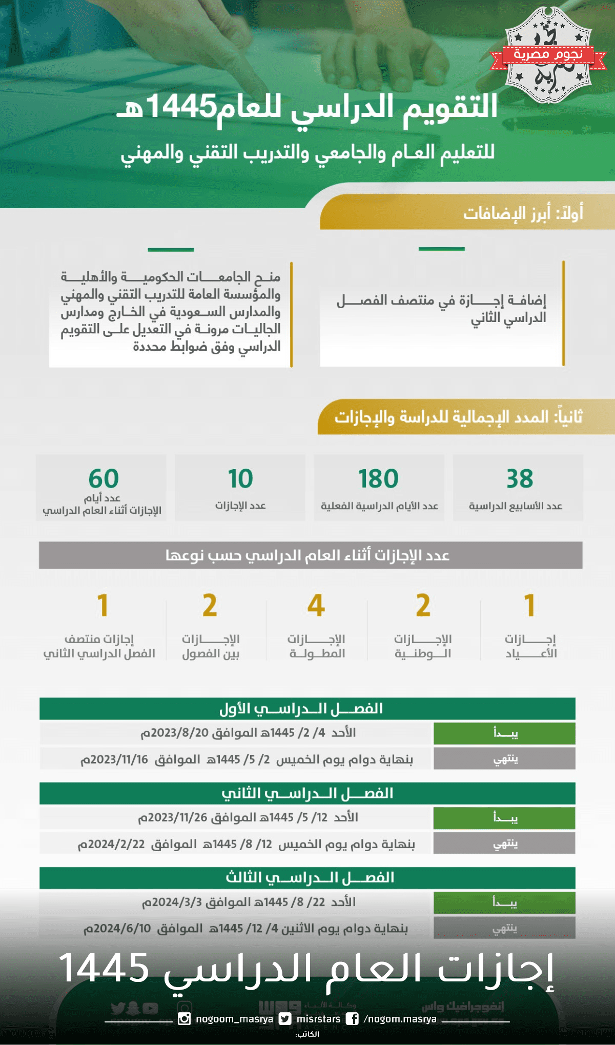 إجازات-العام-الدراسي-1445