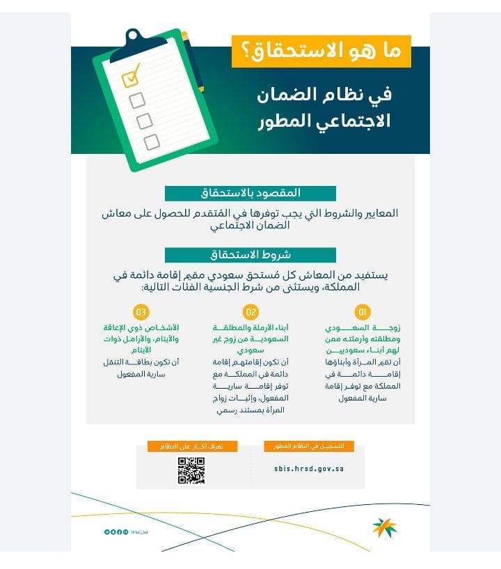 ما معنى نوع المستفيد أساسي أو تابع في الضمان الاجتماعي؟
