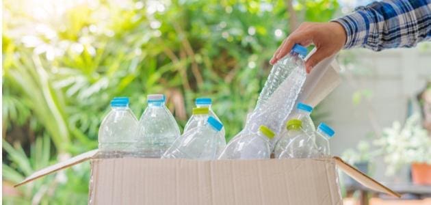 إعادة تدوير البلاستيك