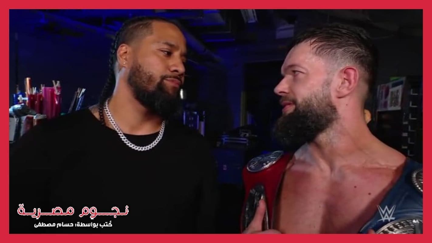 فين بالور وجيمي أوسو من كواليس عرض SmackDown الأخير