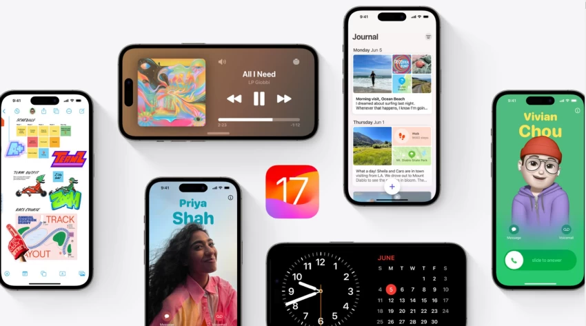 نظام تشغيل أبل الجديد ios 17