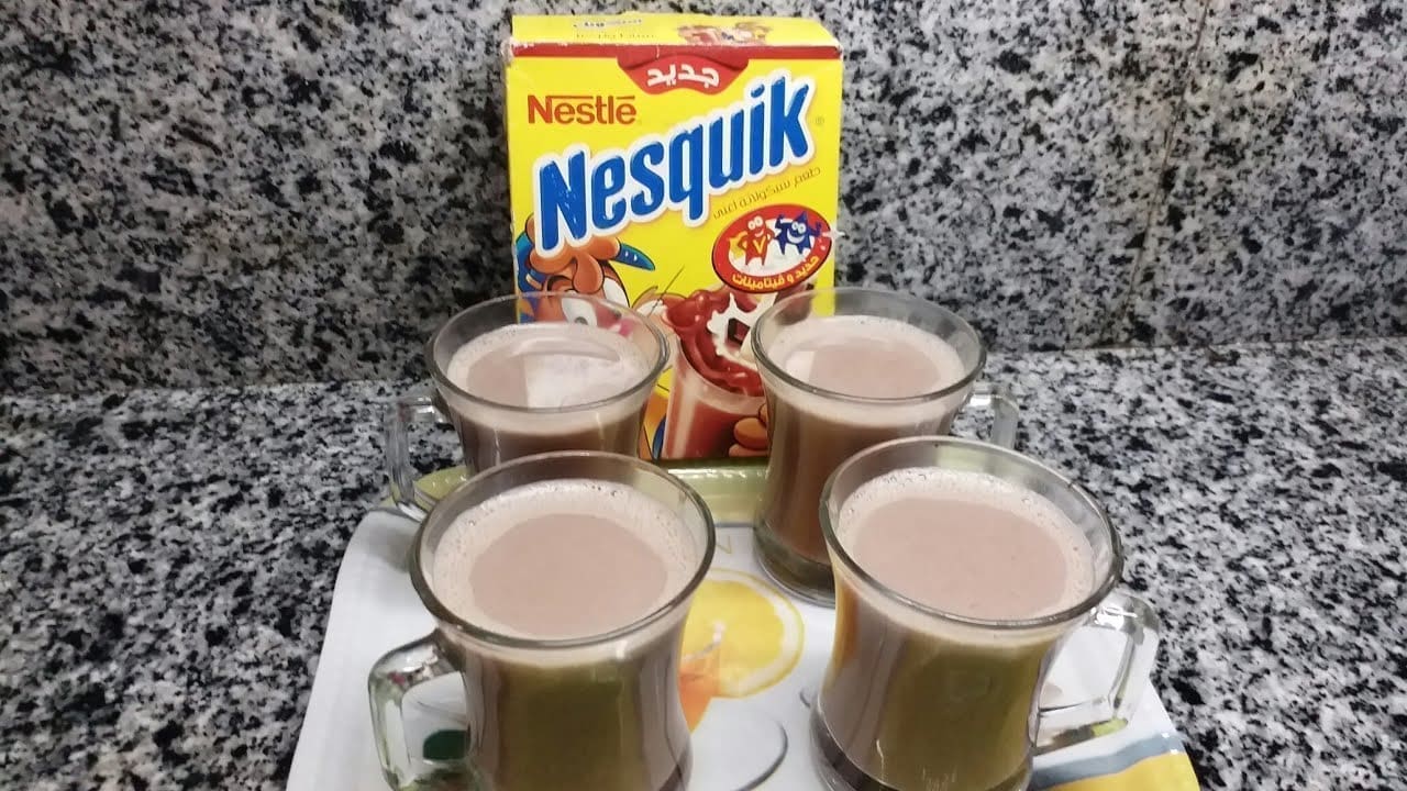 طريقة مشروب نسكويك