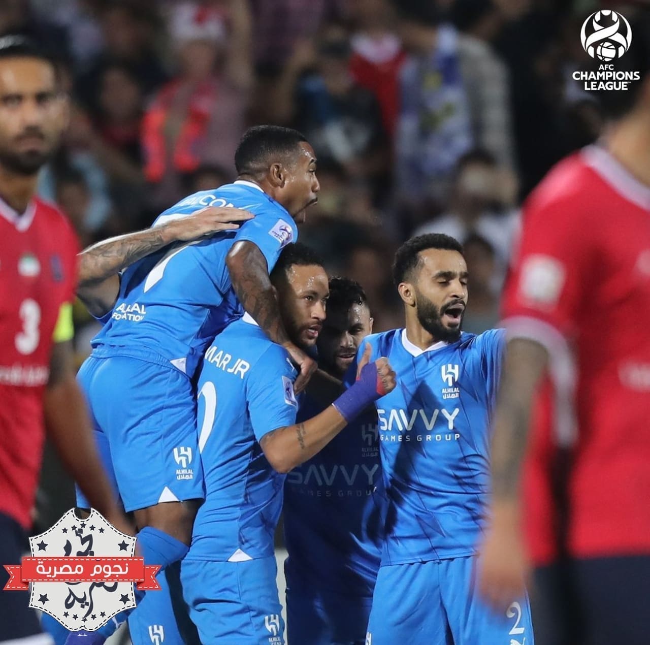 جانب من مواجهة نساجي والهلال في دوري أبطال آسيا (مصدر الصورة. حساب الاتحاد الآسيوي تويتر)