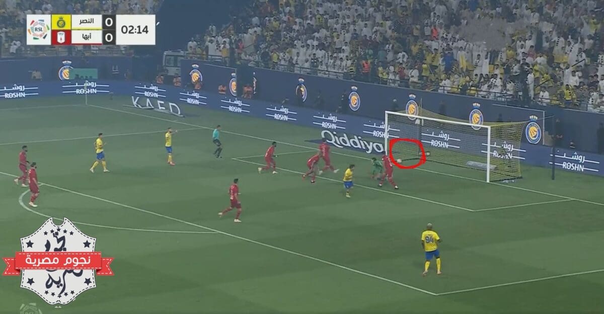 أهداف مباراة النصر وأبها في الدوري السعودي